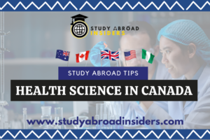 health science in Canada